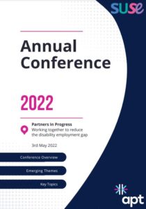 Front cover of the Conference overview document which reads Annual Conference 2022, Conference Overview, Emerging Themes, and Key Topics